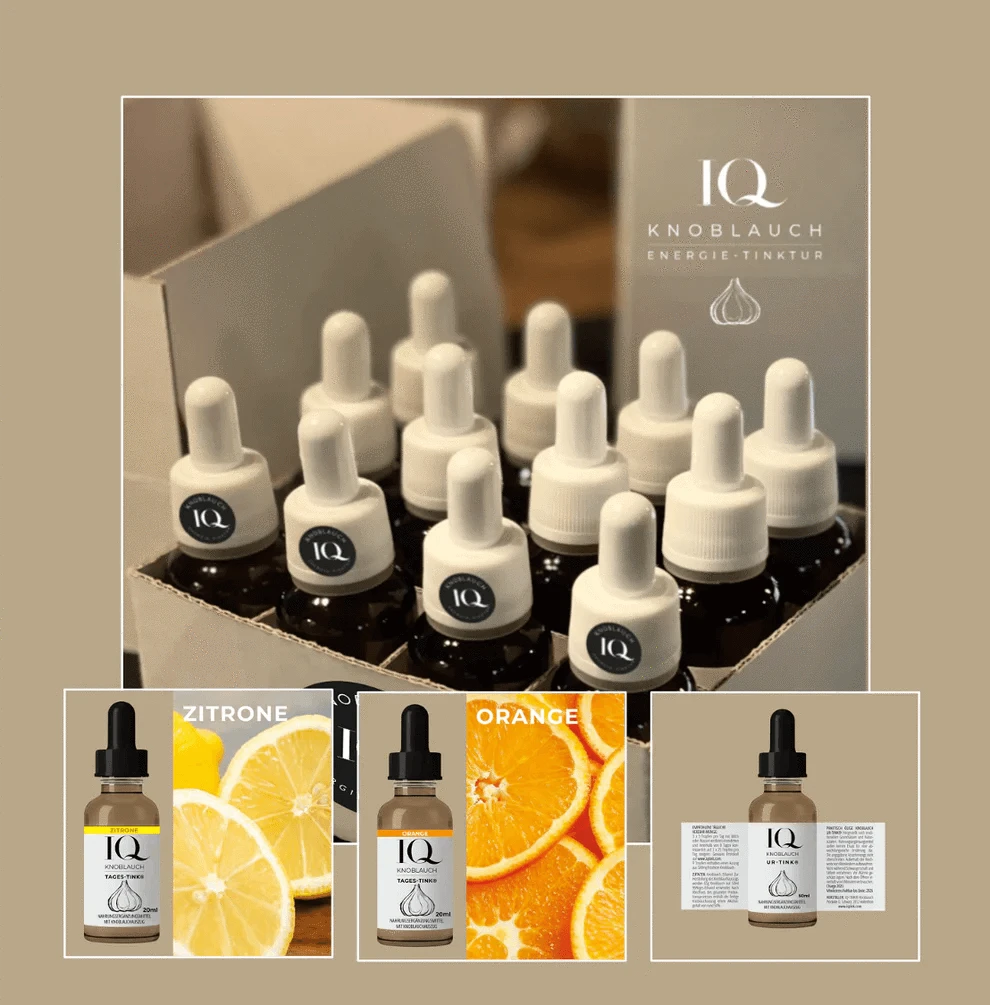 IQ-TINK.com - Der erstmals praktisch wasserlösliche Knoblauch Auszug mit einzigartiger Wirkung!