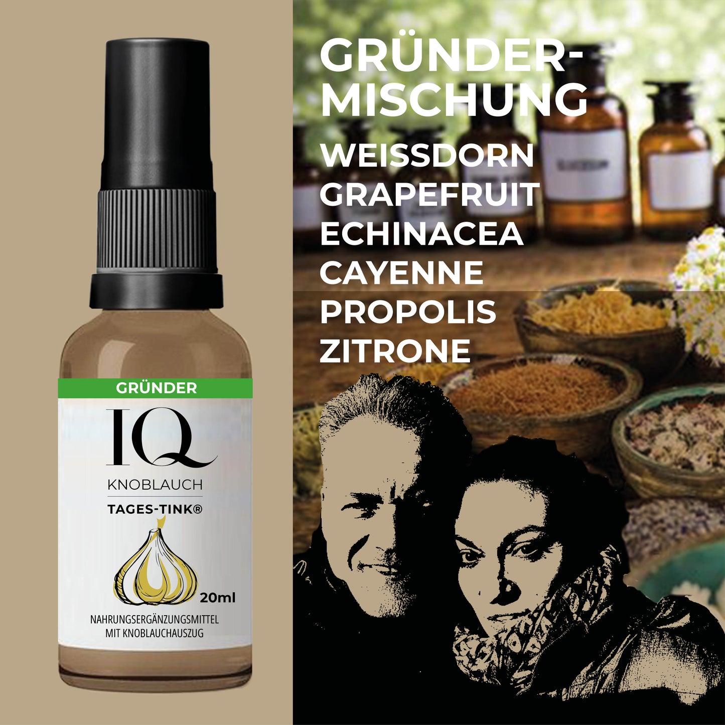 始めるのに最適:IQ-TINK スターター パック – クラリティ。エネルギー。自然のバランス。