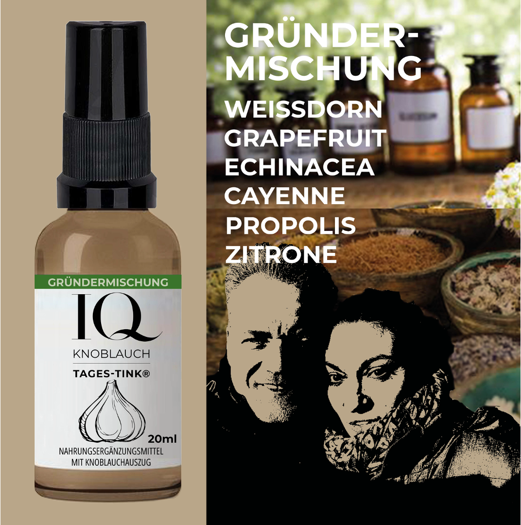 一日分の栄養: 実質的に水溶性のIQ DAY TINK® 3x20ml - 3ヶ月分 - 毎日の摂取に