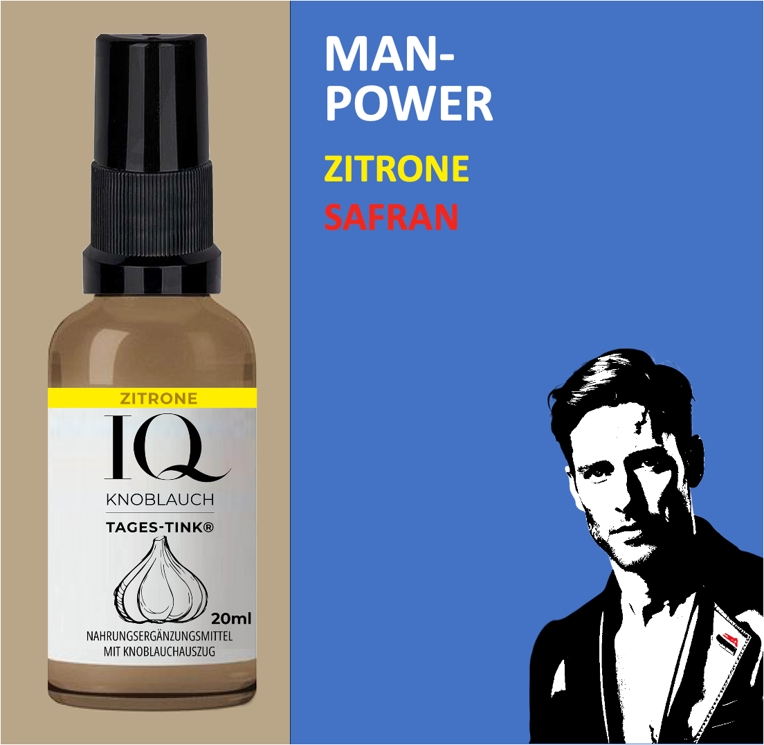 IQ TAGES-TINK® ManPower - FIT FÜR DEN MANN - Monatsration!