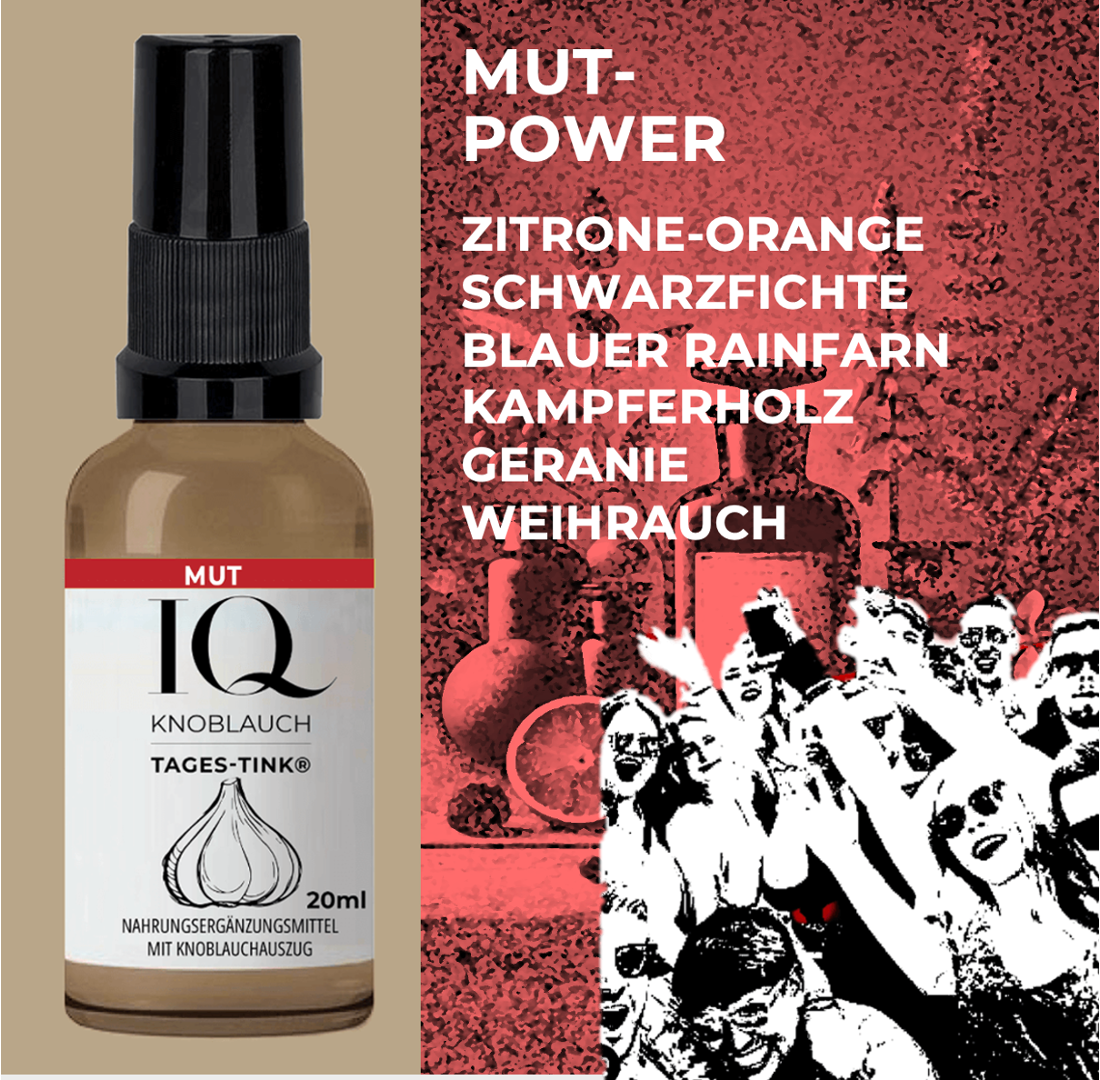 IQ TAGES-TINK® 20ml MUT - FIT FÜR DIE GEMEINSCHAFT- Monatsration - Zur täglichen Einnahme