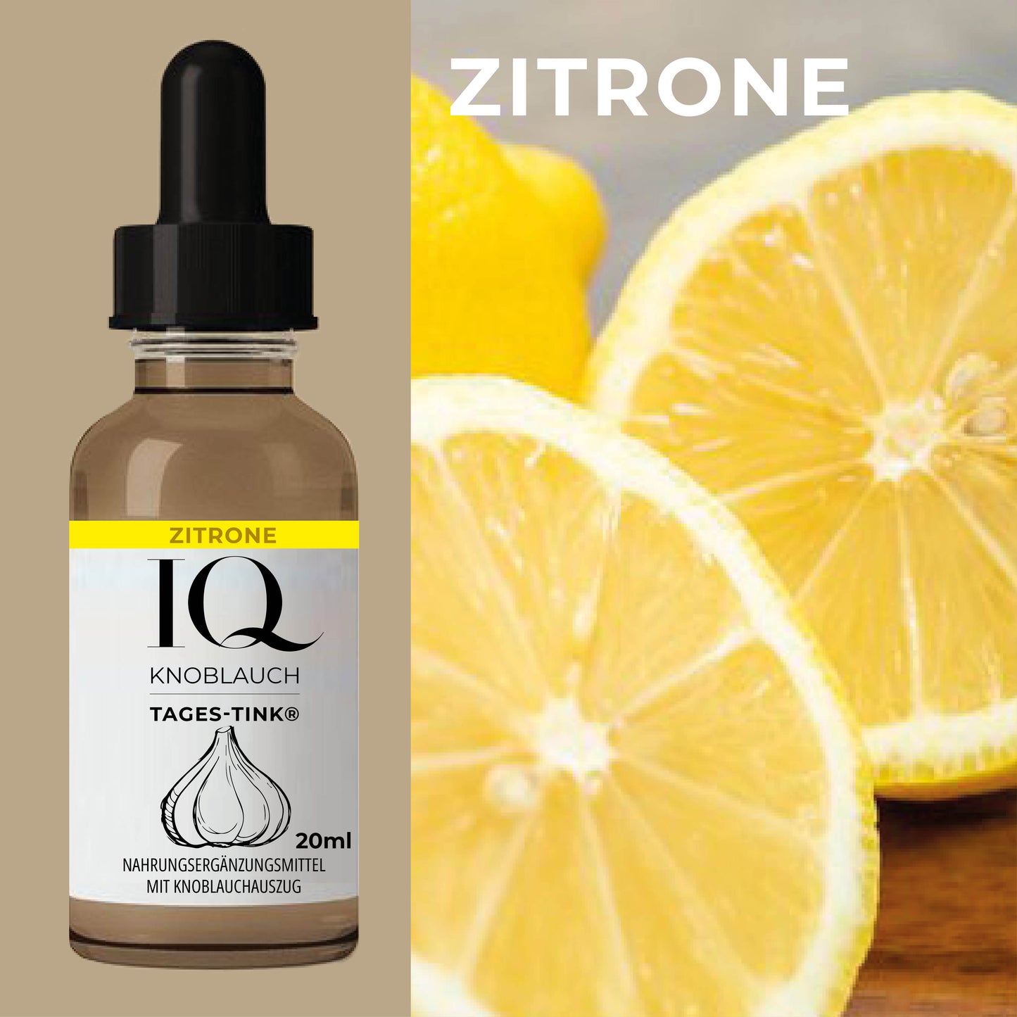 IQ-TINK.com - Der erstmals praktisch wasserlösliche Knoblauch Auszug mit einzigartiger Wirkung!