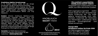  IQ-TINK.com - Der erstmals praktisch wasserlösliche Knoblauch Auszug mit einzigartiger Wirkung!